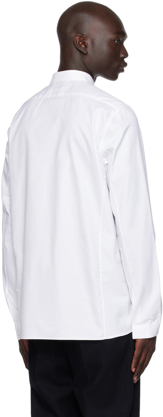 NICOLAS ANDREAS TARALIS White Button-Down Shirt