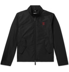 Burberry - Logo-Embroidered Shell Jacket - Black