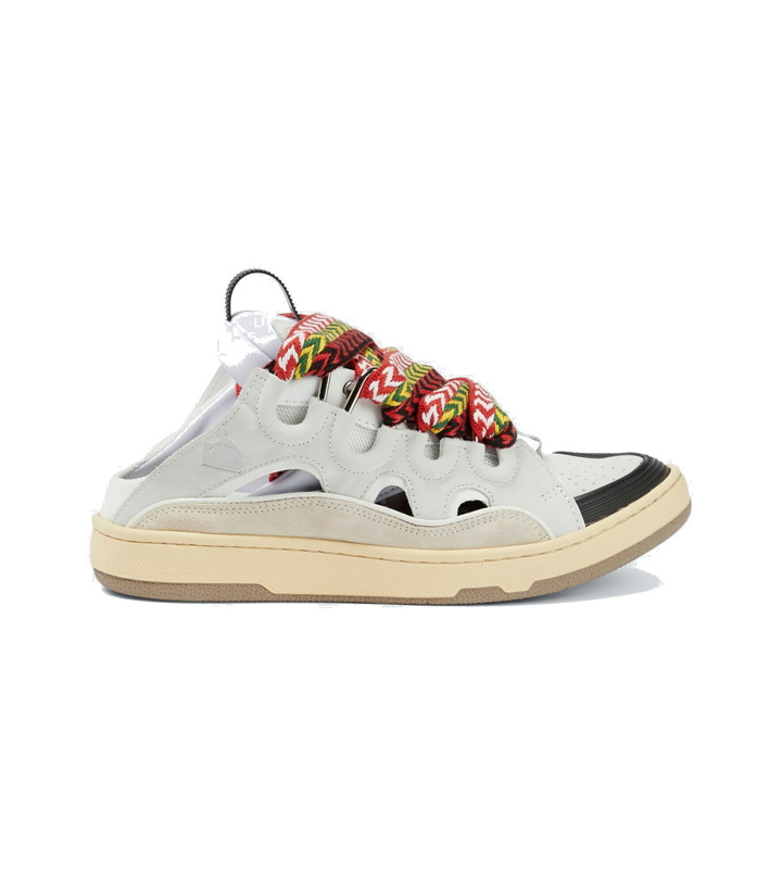 Photo: Lanvin - Curb Mule leather sneakers