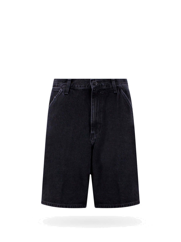 Photo: Carhartt Wip Bermuda Shorts Black   Mens