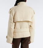 Xu Zhi Belted wool and alpaca-blend jacket