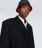 Christian Louboutin Bobino Spikes canvas bucket hat