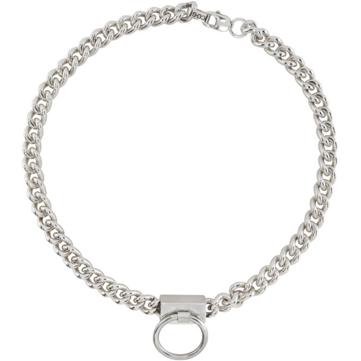 Photo: CC STEDING Silver Pendant Chain Necklace