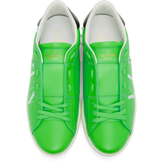 Valentino Garavani★グリーン VLTN スライド Valentino Garavaniのグリーン VLTN スライドがセール中