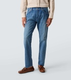Ralph Lauren Purple Label Mid-rise slim jeans