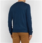 Etro - Garment-Dyed Merino Wool Sweater - Blue
