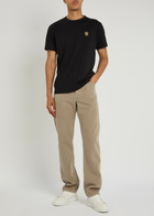 Belstaff Logo Cotton T-shirt Black