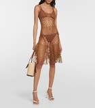 Loewe Paula's Ibiza crochet cotton minidress