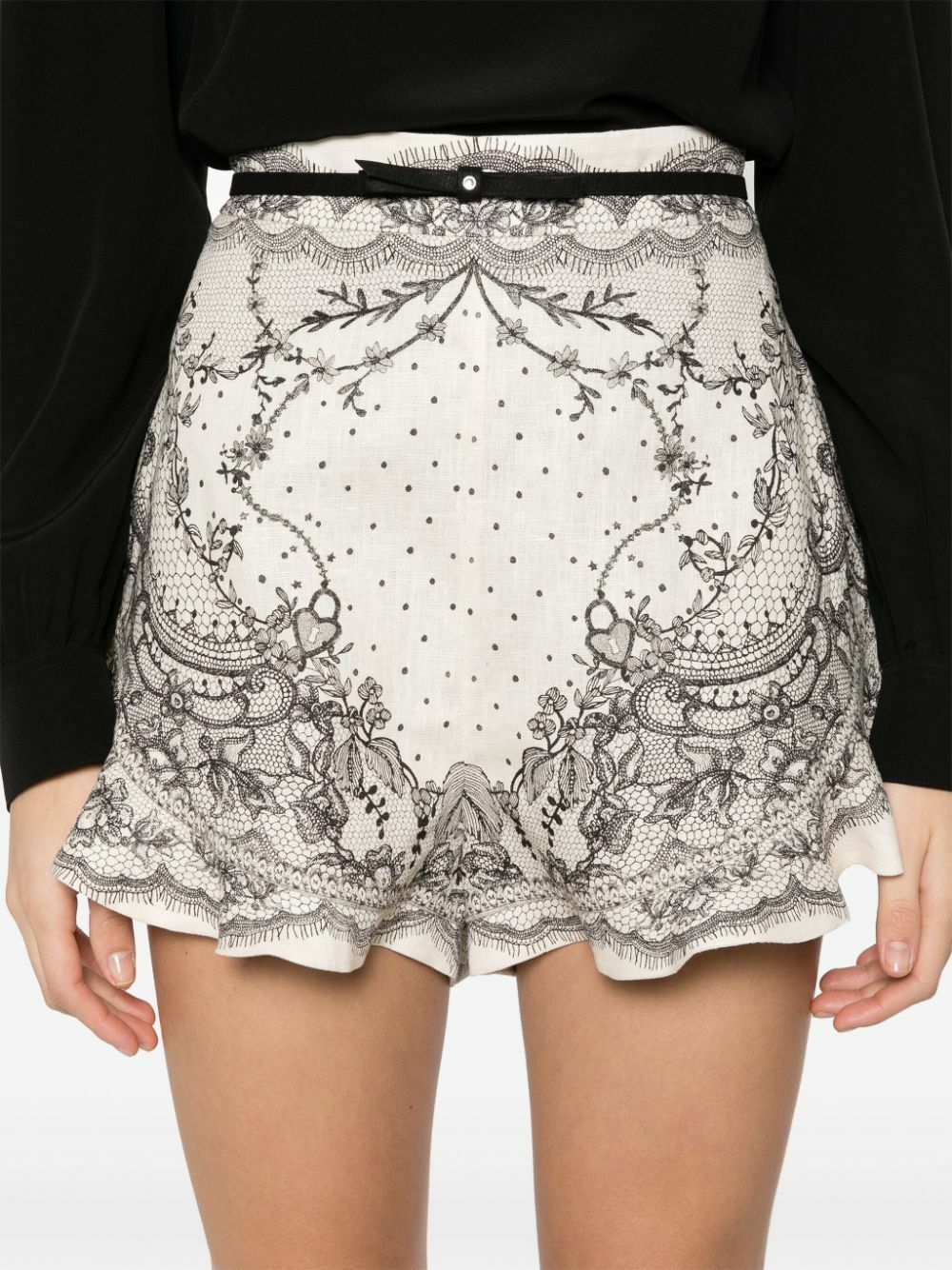 ショーツ ZIMMERMANN SHORTS CRUSH ZIMMERMANN Crush Shorts Zimmermann