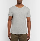 Orlebar Brown - OB-T Slim-Fit Mélange Cotton-Jersey T-Shirt - Men - Gray