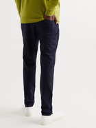 LORO PIANA - Leisure City Stretch Virgin Wool Trousers - Blue