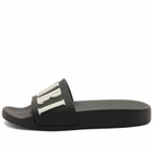 AMIRI Women's Poolslide in Black/White