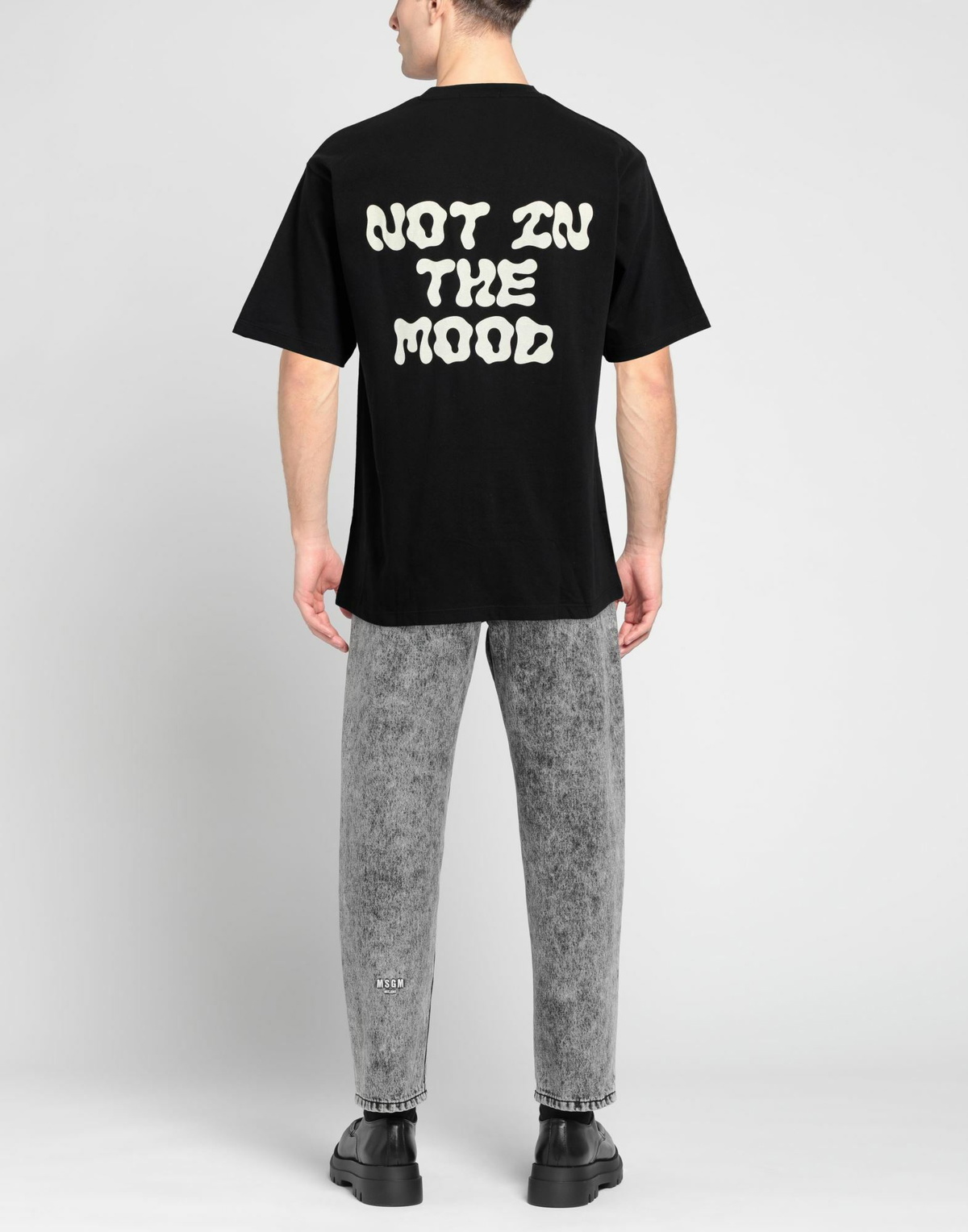 Shoe Mens T-shirt in Black
