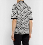Dolce & Gabbana - Slim-Fit Logo-Print Cotton-Jersey Shirt - Black