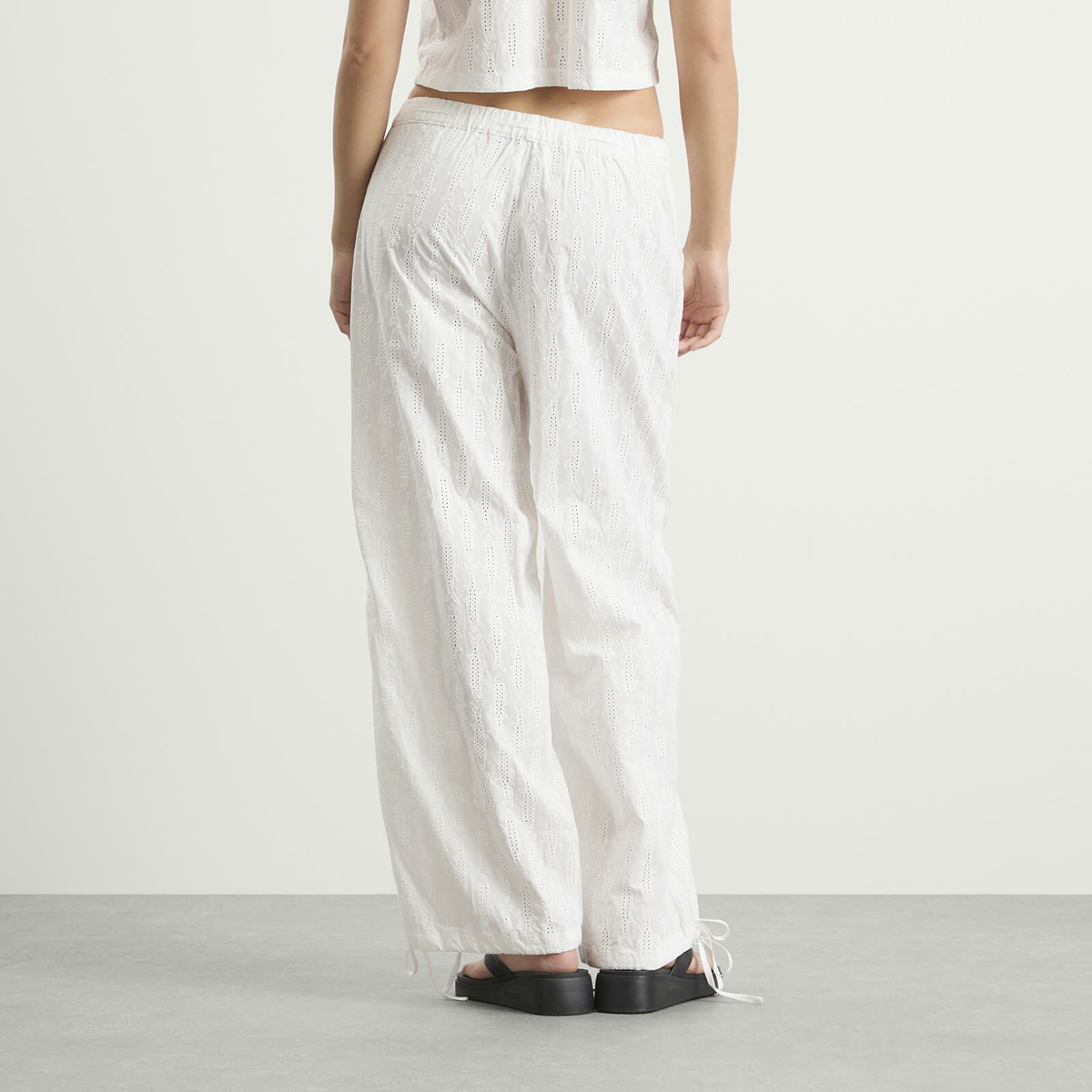 House Of Sunny Women's Sea Breeze Pant in Ivory