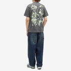 Lo-Fi Men's Emulsion T-Shirt in Washed Black