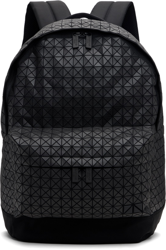 Photo: BAO BAO ISSEY MIYAKE Black Daypack Backpack