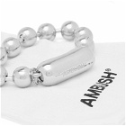 Ambush Men's Ball Chain Bracelet in Silver