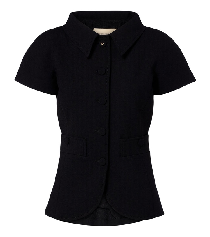Photo: Valentino Wool-blend jacket