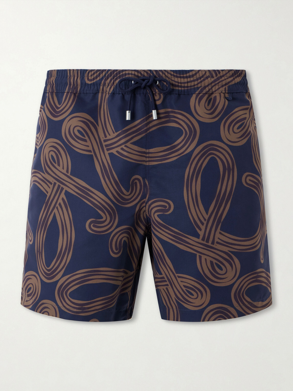 LOEWE - Paula's Ibiza Straight-Leg Mid-Length Printed Swim Shorts - Blue