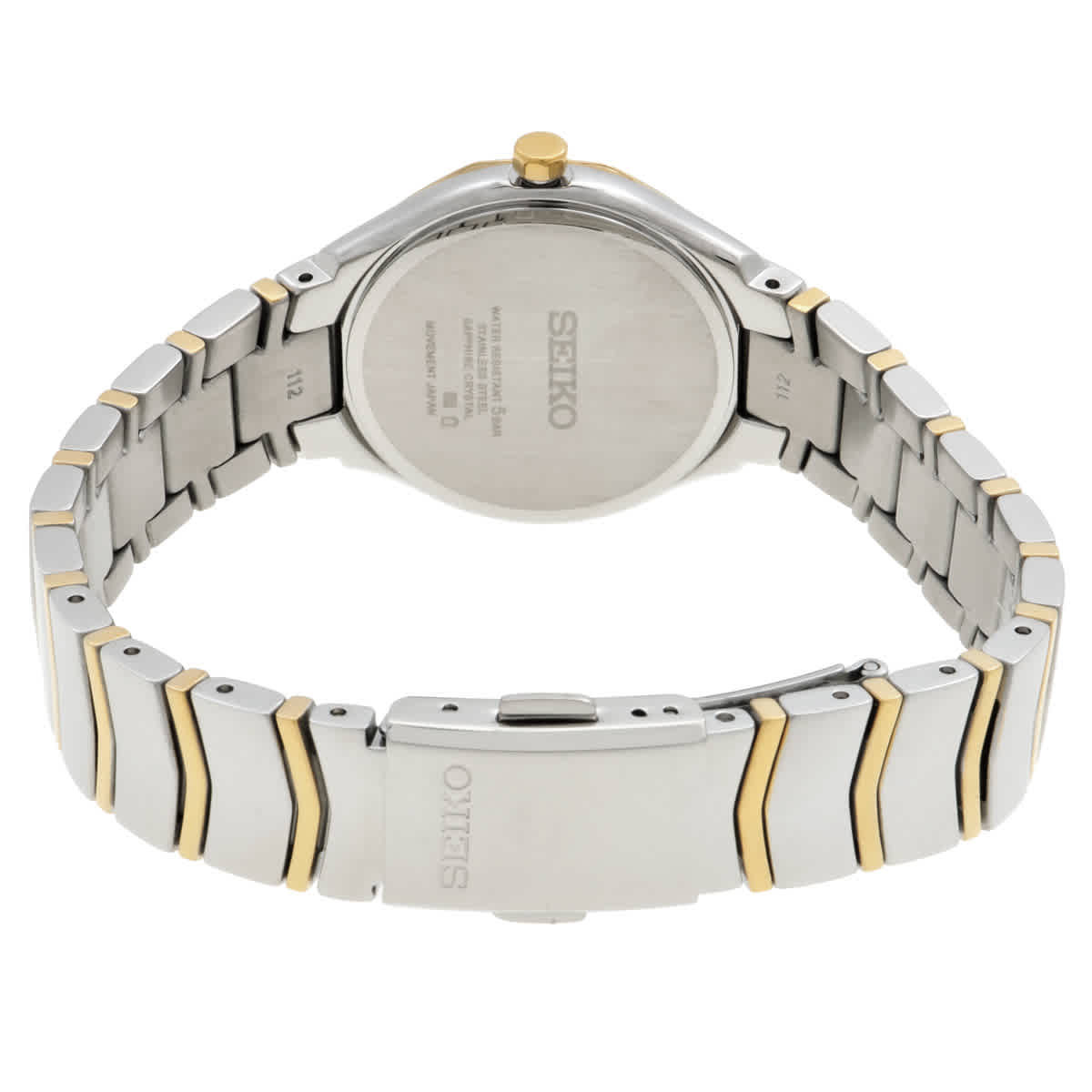 Seiko Quartz Crystal Grey Dial Ladies Watch SUR616P1