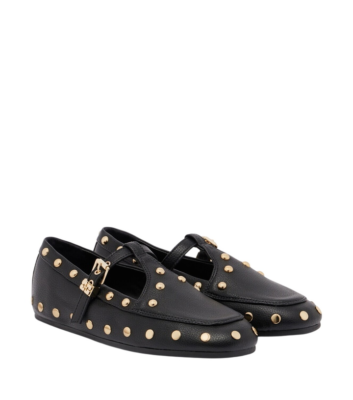 Photo: Ganni Mary Jenny studded flats