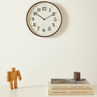 Newgate Clocks Hopscotch Wall Clock in Dark Plywood