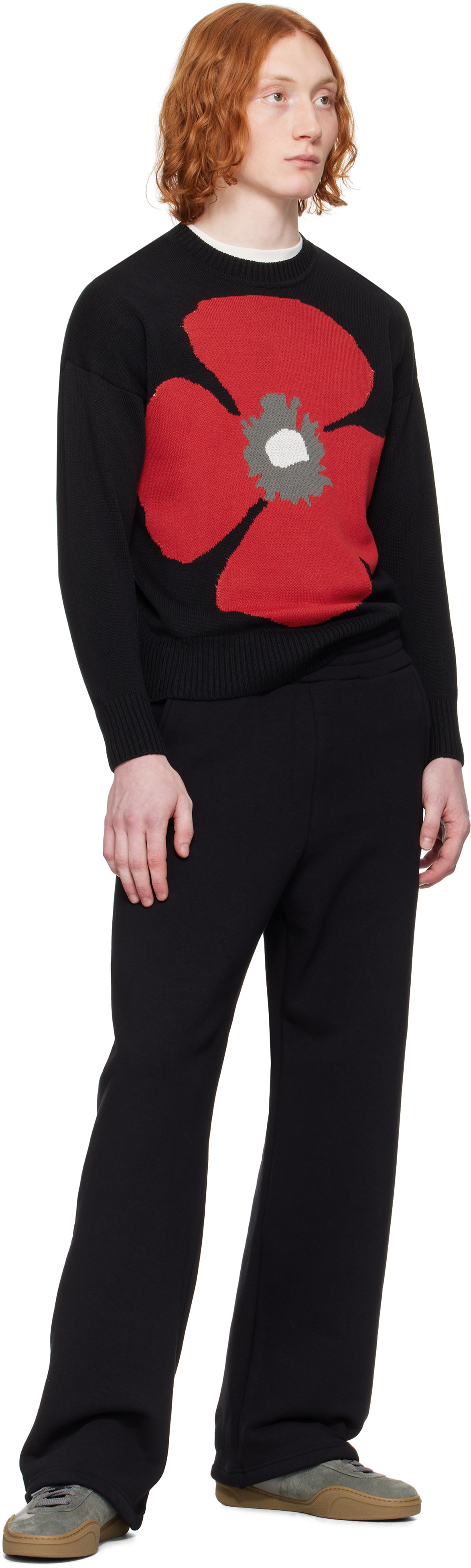 OUAT Black & Red Poppy Sweater