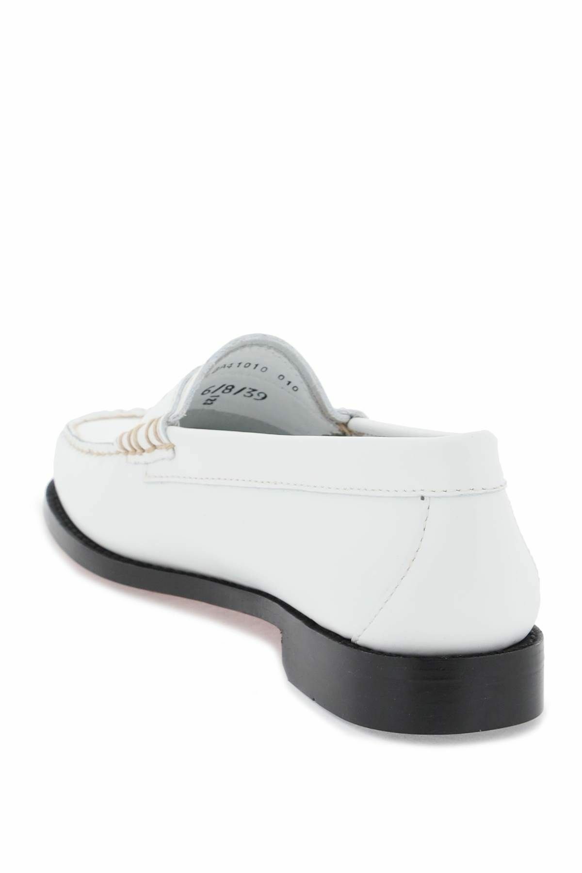G. H. BASS weejuns penny loafers White