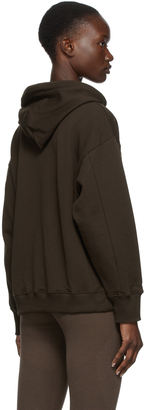 by Malene Birger Brown Organic Cotton Sibel Hoodie by Malene Birger