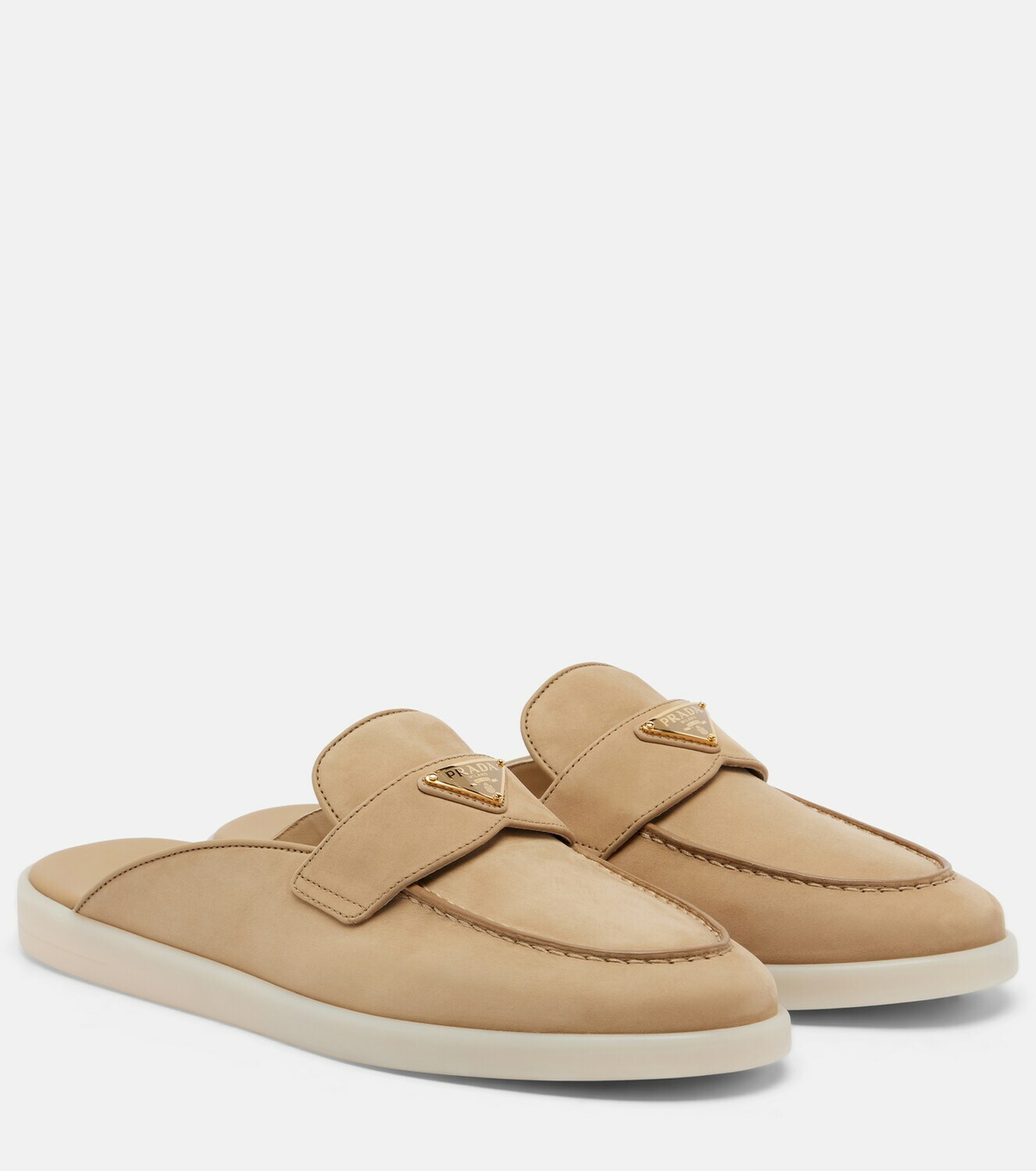 Prada Suede mules
