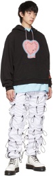99% IS White & Black Gobchang Lounge Pants