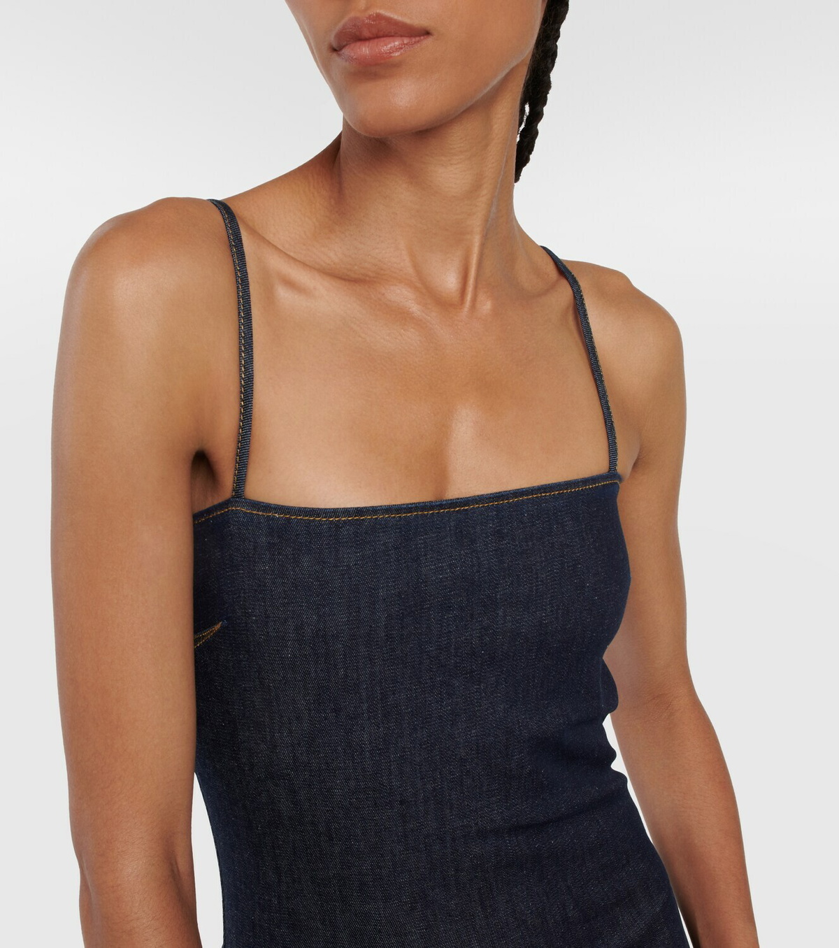 slim fit dress slacks Cotton fitted maxi dress with a turtleneck ekri FG680 – Sweden Online Shop