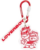 Charles Jeffrey LOVERBOY White & Red Character Keychain