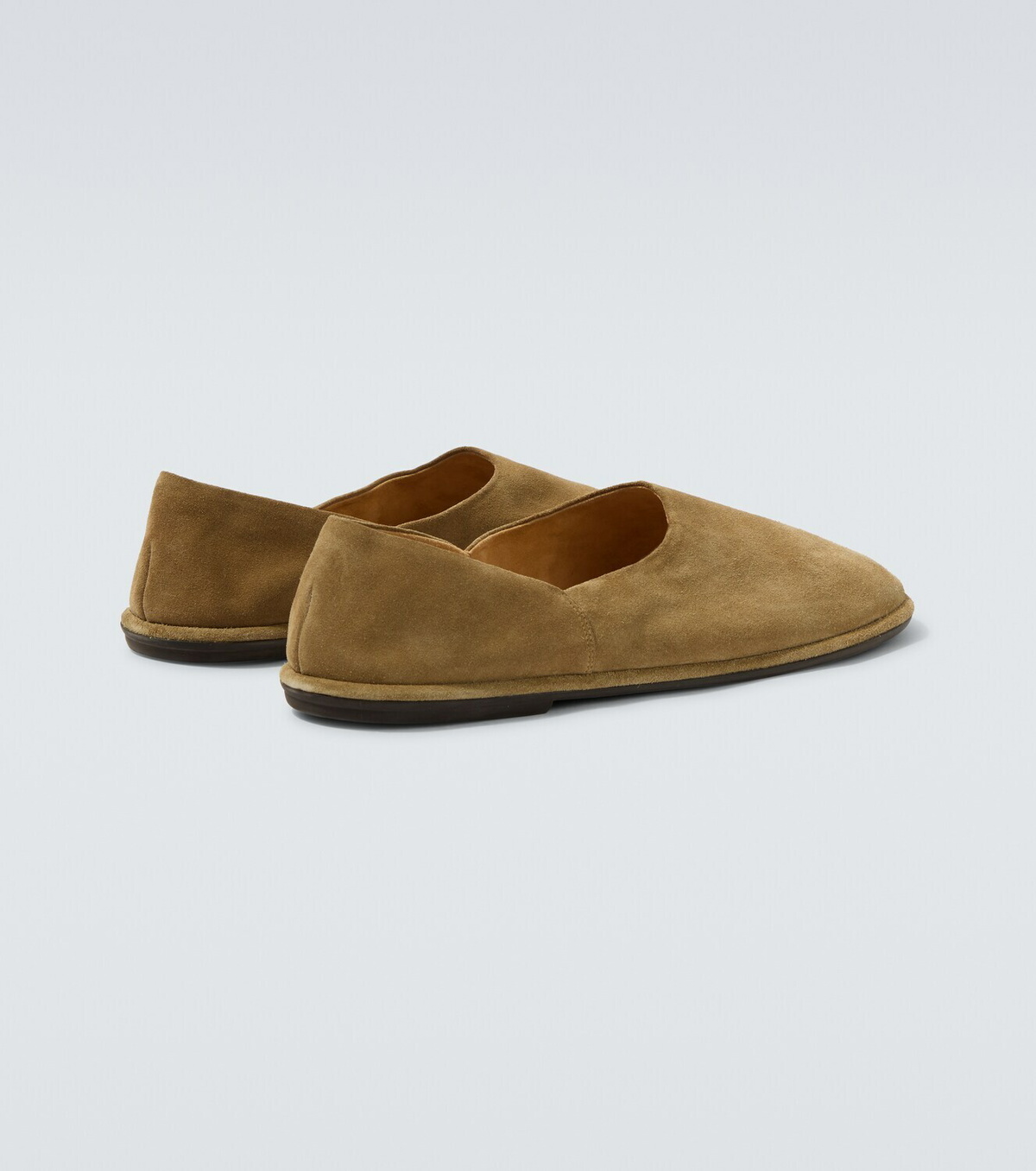 The Row Canal suede loafers