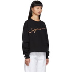 See by Chloe Black Logo Sweatshirt