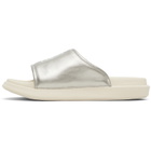 Y-3 Silver 'Y-3' Slides