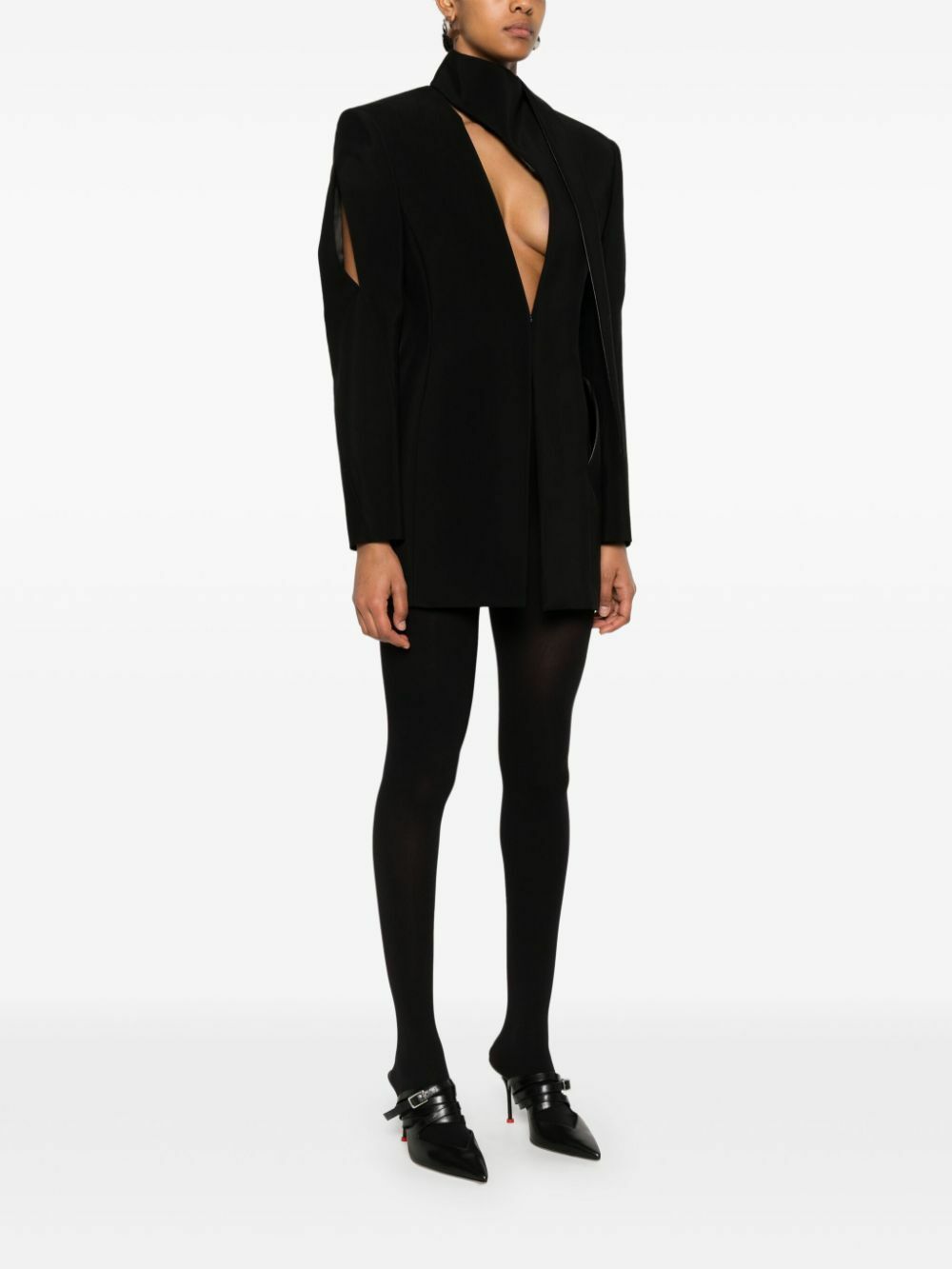 Mugler Cut-Out Blazer