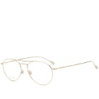 Gucci GG1187O Optical Glasses in Gold/Transparent
