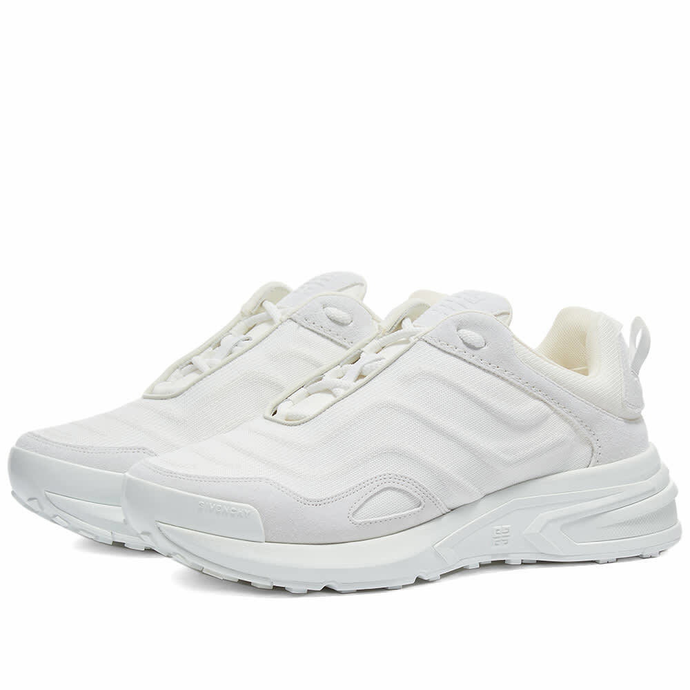 Givenchy Men's Giv 1 Light Runner Sneakers in White Givenchy