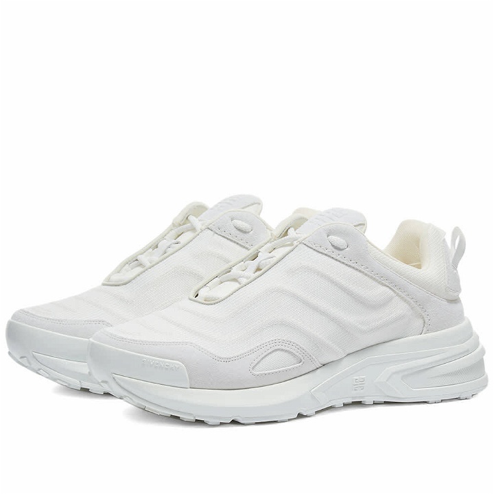 Photo: Givenchy Men's Giv 1 Light Runner Sneakers in White
