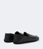 John Lobb Kingston II leather slip-on shoes