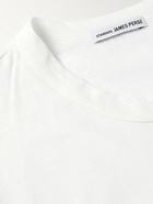 James Perse - Striped Cotton-Jersey T-Shirt - White