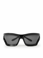 LOEWE - Paula's Ibiza Sporty Mask Oversized D-Frame Acetate Wrap-Around Sunglasses