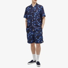 A Bathing Ape Men's Colour Camo One Point Vacation Shirt in Navy