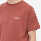 Dime Men's Classic Logo T-Shirt in Washed Maroon