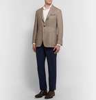 Rubinacci - Unstructured Linen Blazer - Men - Brown