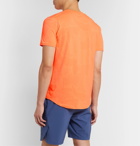 Nike Tennis - NikeCourt Rafa Logo-Print AeroReact Jersey Tennis T-Shirt - Orange
