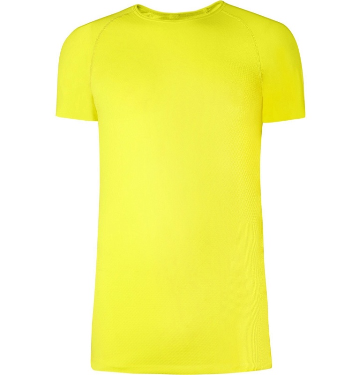 Photo: FALKE Ergonomic Sport System - Cool Tech-Jersey T-Shirt - Yellow
