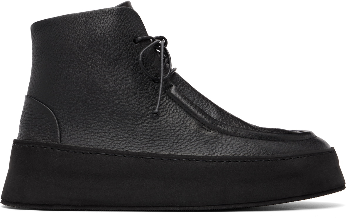 Marsèll Black Cassapana Sneakers